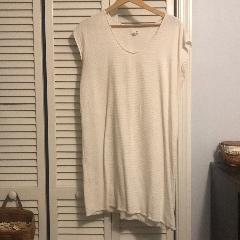 Urban renewal dress in cream